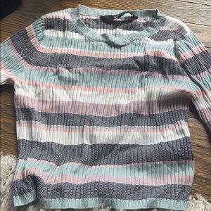 new look long sleeve striped sweater